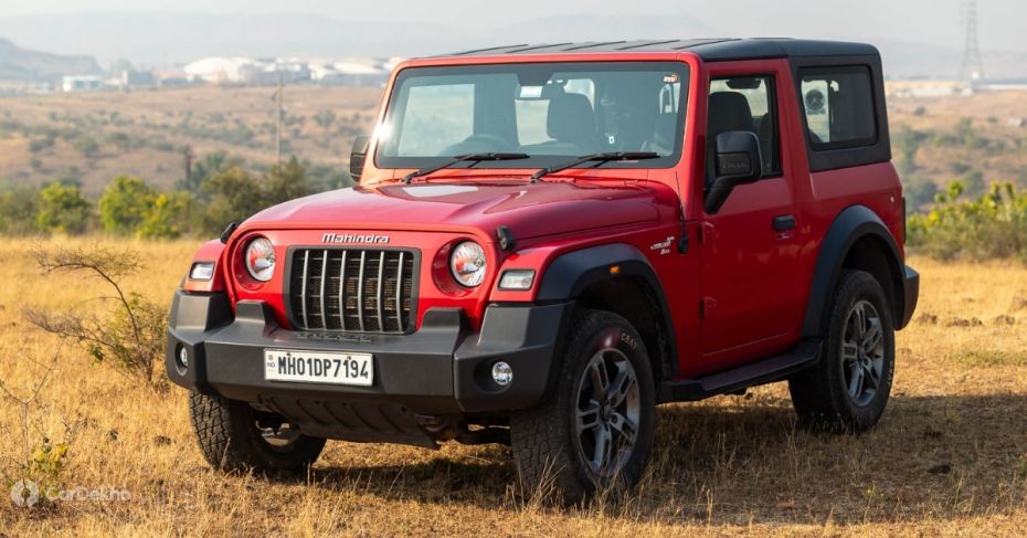 Mahindra Thar 2020-2025 Price - Images, Colors & Reviews