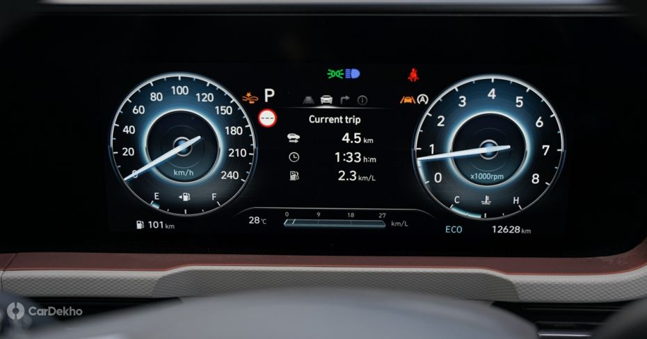 Hyundai Creta 10.25-inch digital driver's display