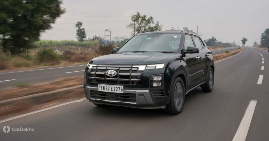 Hyudai Creta on roads