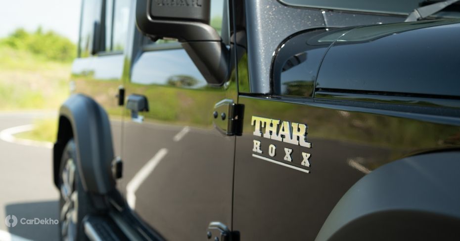 Mahindra Thar Roxx gets 360-degree camera