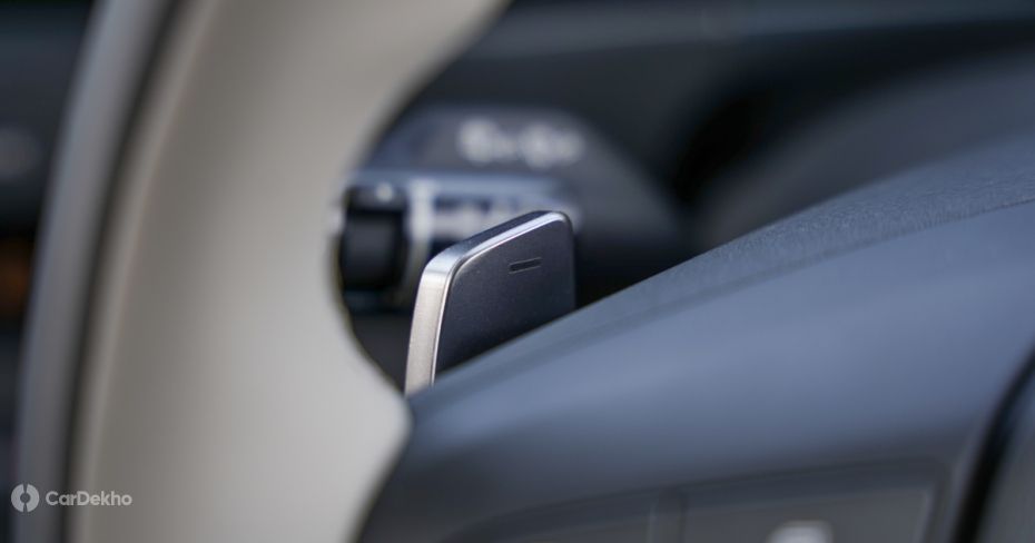 Kia Syros paddle shifters