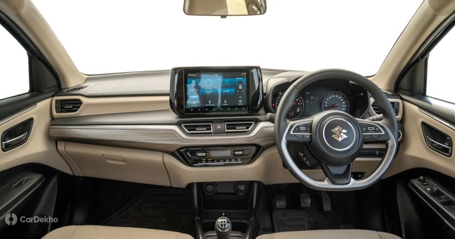 Maruti Dzire cabin