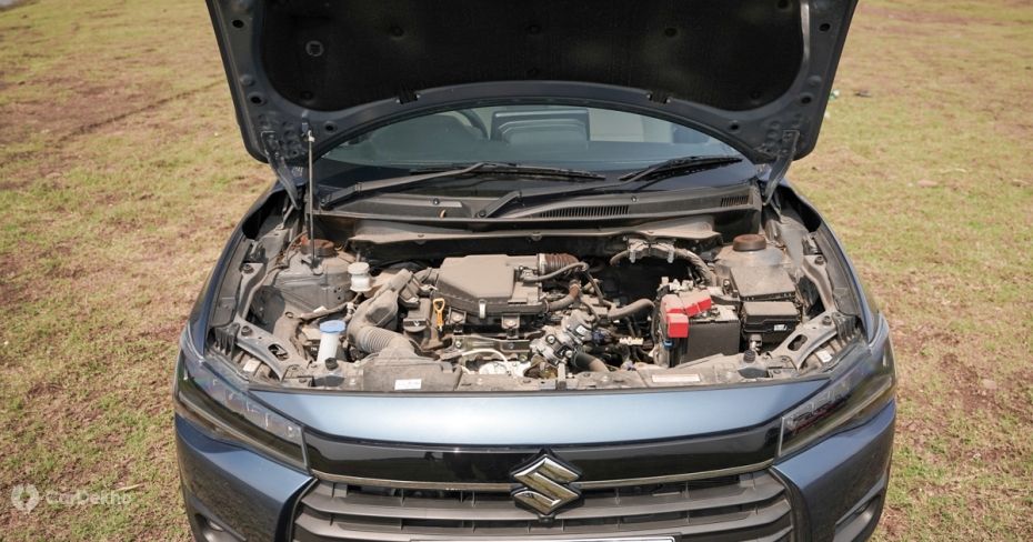 Maruti Dzire engine bay