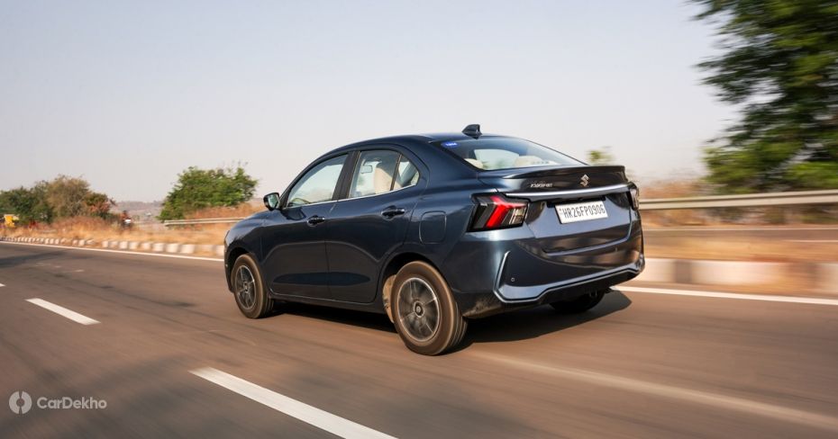 Maruti Dzire rear tracking