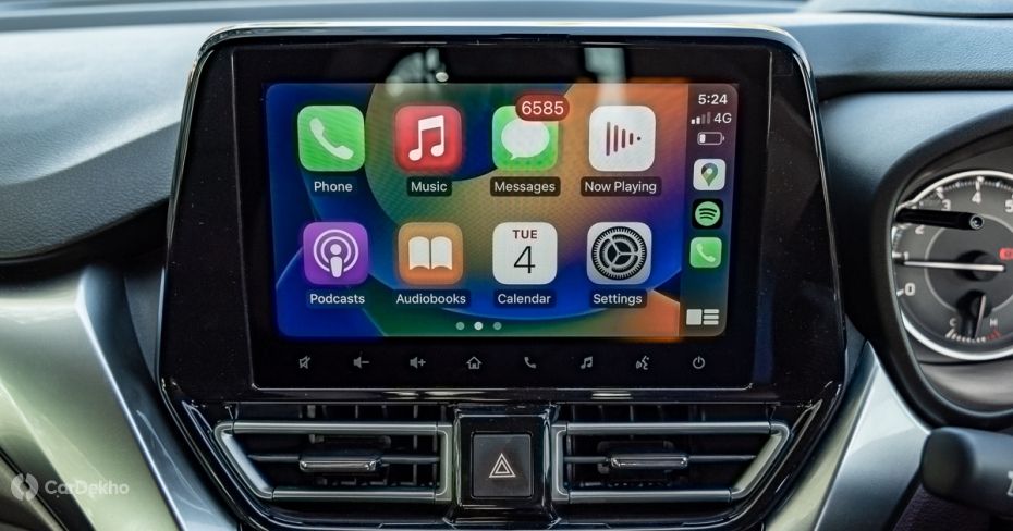 Maruti Fronx infotainment system