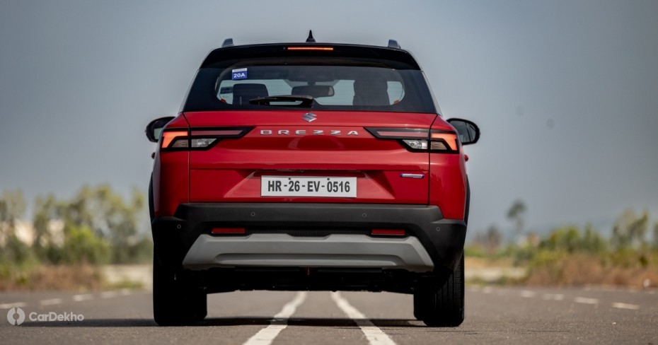 Maruti Brezza Rear