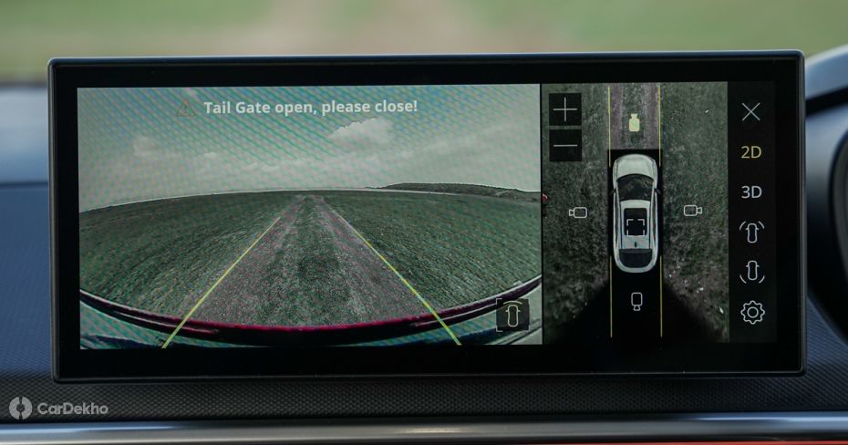 Tata Curvv surround view camera
