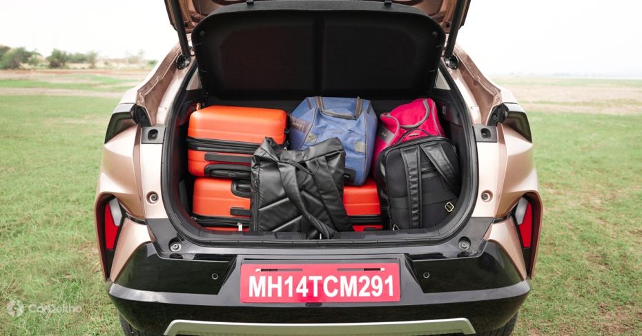 Tata Curvv boot space
