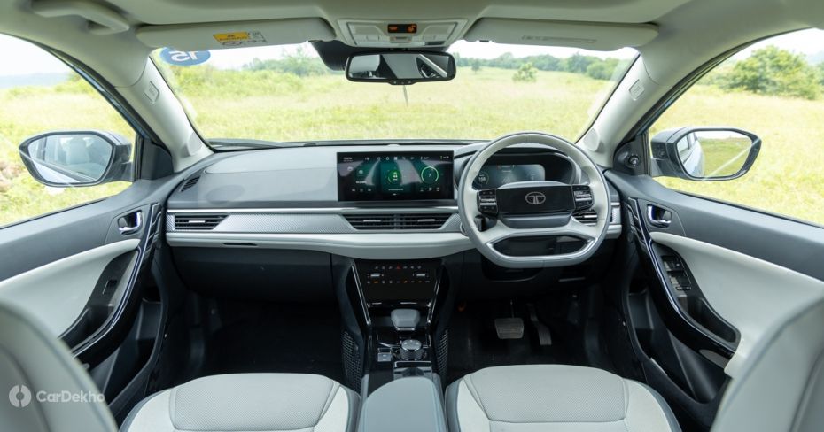 Tata Curvv EV cabin