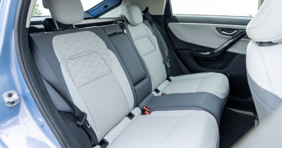 Tata Curvv EV rear seats