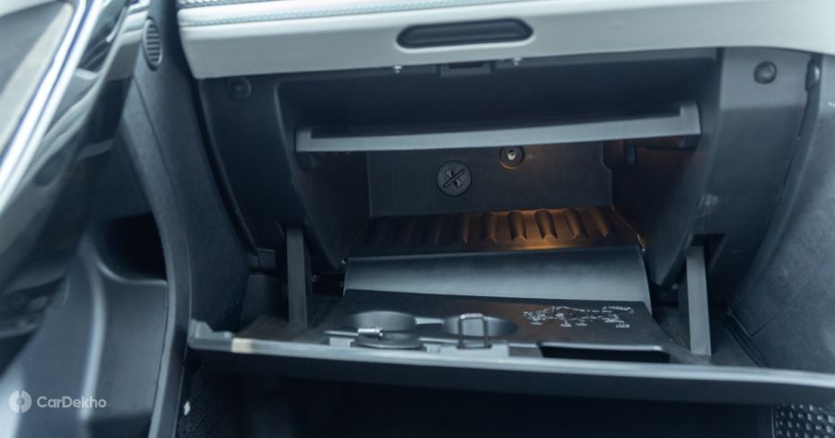 Tata Curvv EV glovebox