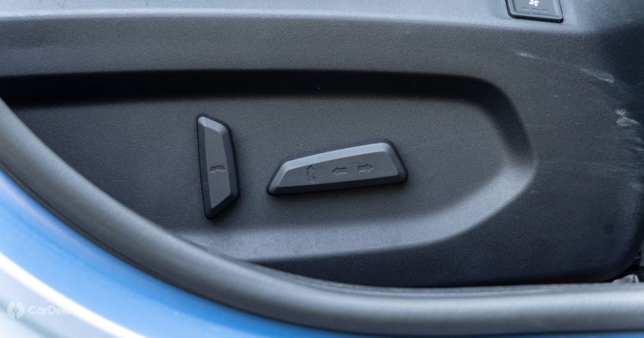 Tata Curvv EV powered seat controls