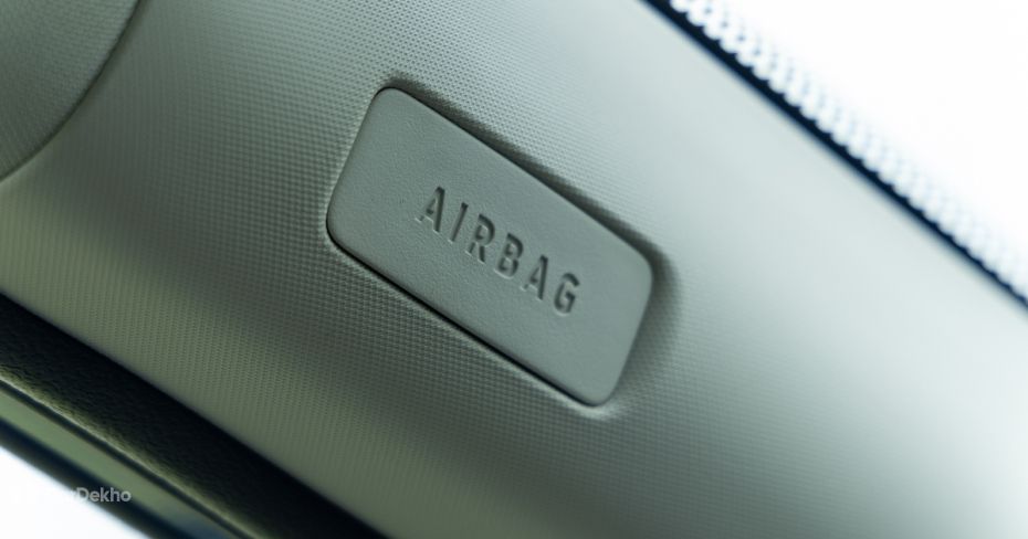 Tata Curvv EV airbag tag