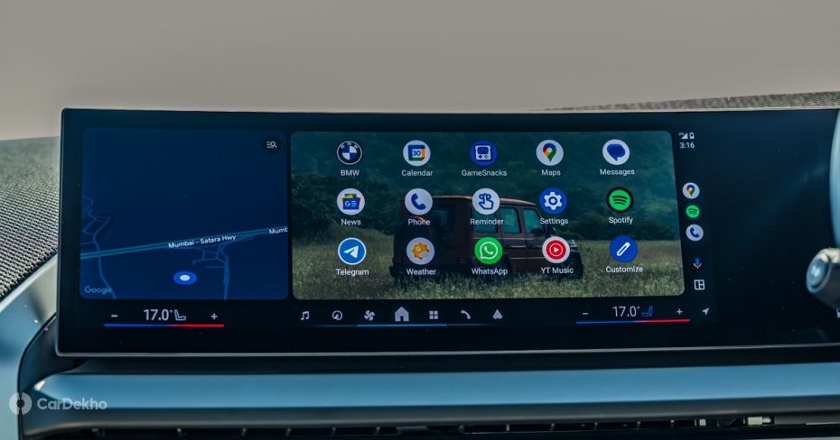 BMW X3 Touchscreen