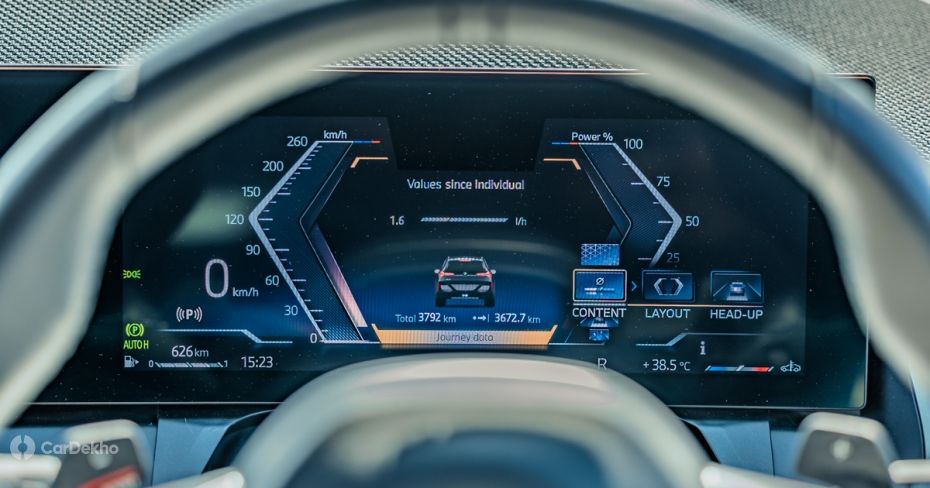BMW X3 Digital Driver's Display