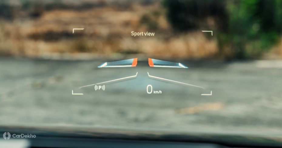 BMW X3 Augmented Reality Heads-up Display