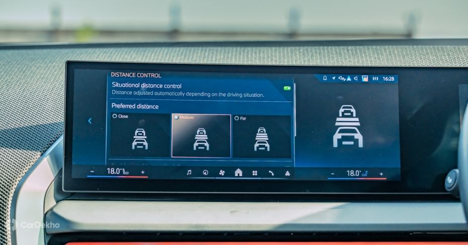 BMW X3 ADAS Settings