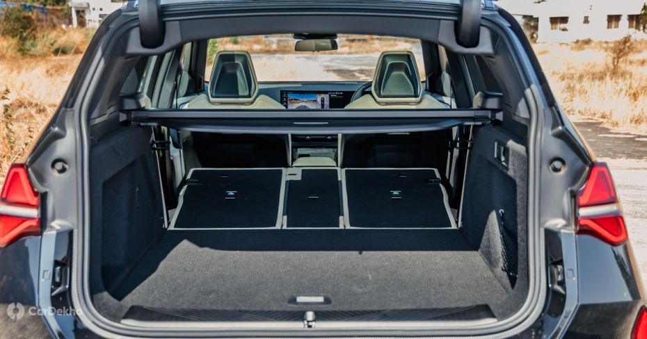 BMW X3 Boot With Rear Seats Folded