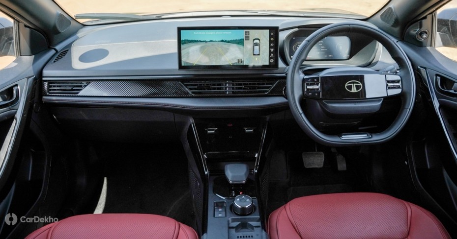 Tata Nexon EV Red Dark cabin
