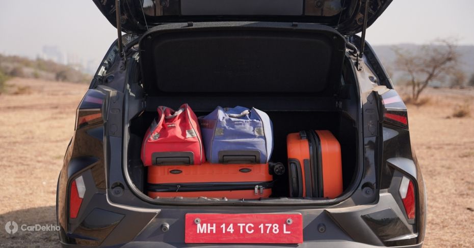 Tata Nexon EV boot space