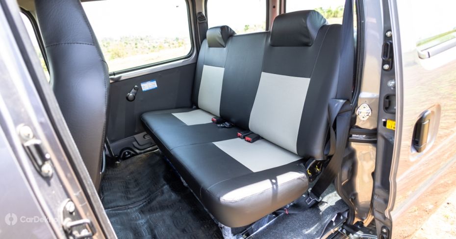 Maruti Eeco rear seats Maruti Eeco rear seats