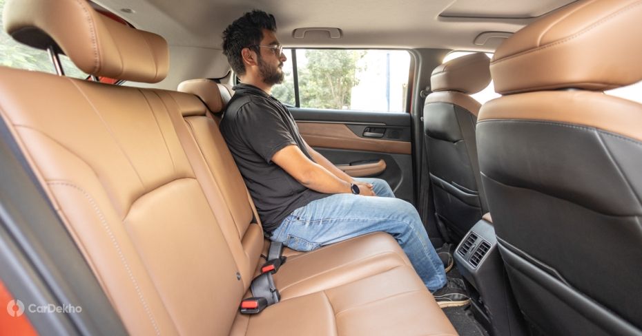 Honda Elevate rear seats