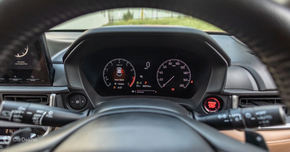 Honda Elevate digital driver's display