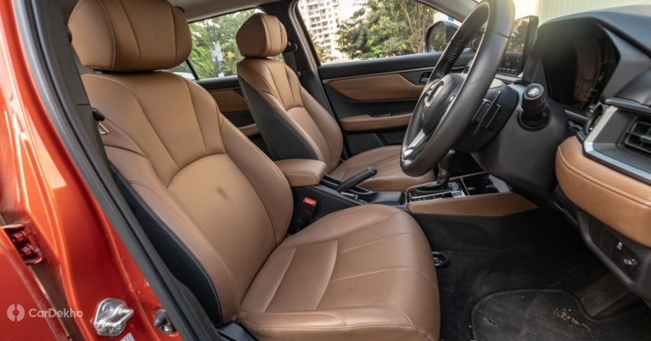 Honda Elevate front seats