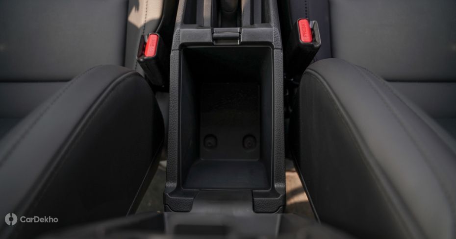 Honda Elevate central armrest storage