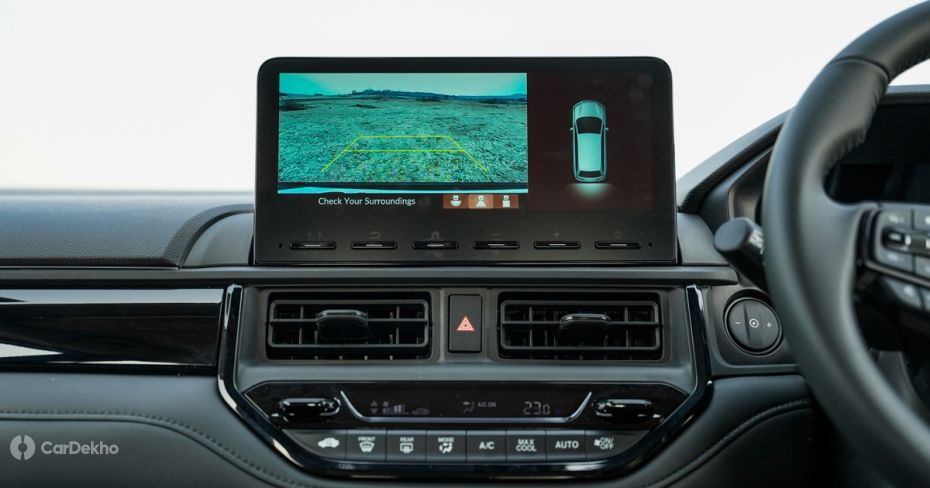 Honda Elevate rear-view camera