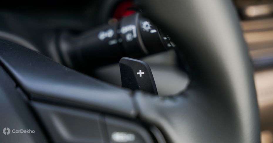Honda Elevate paddle shifter