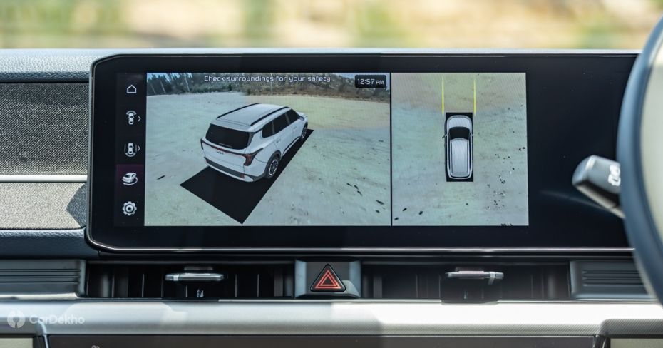 Kia Carens Clavis 360-degree camera Kia Carens Clavis 360-degree camera