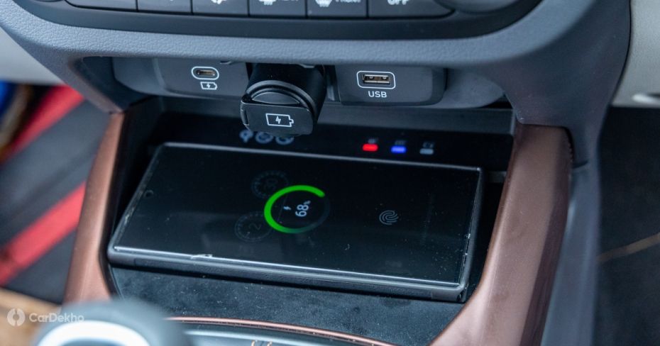 Hyundai Aura wireless phone charger Hyundai Aura wireless phone charger