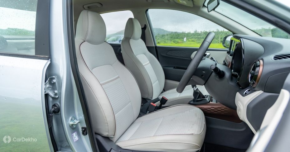 Hyundai Aura front seats Hyundai Aura front seats