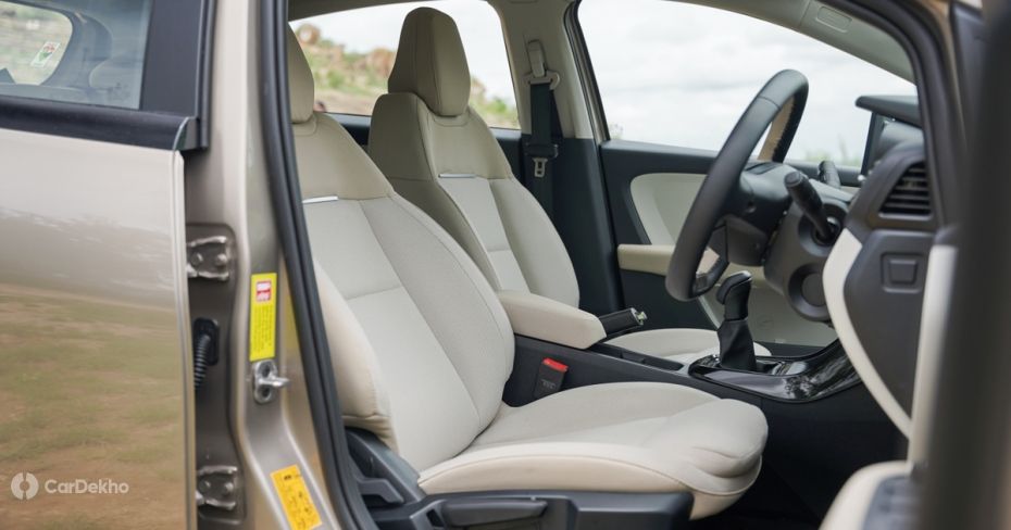 Tata Altroz front seats