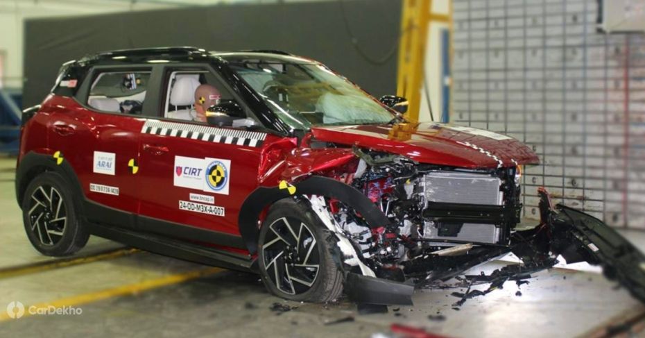 Mahindra XUV 3XO Bharat NCAP crash test