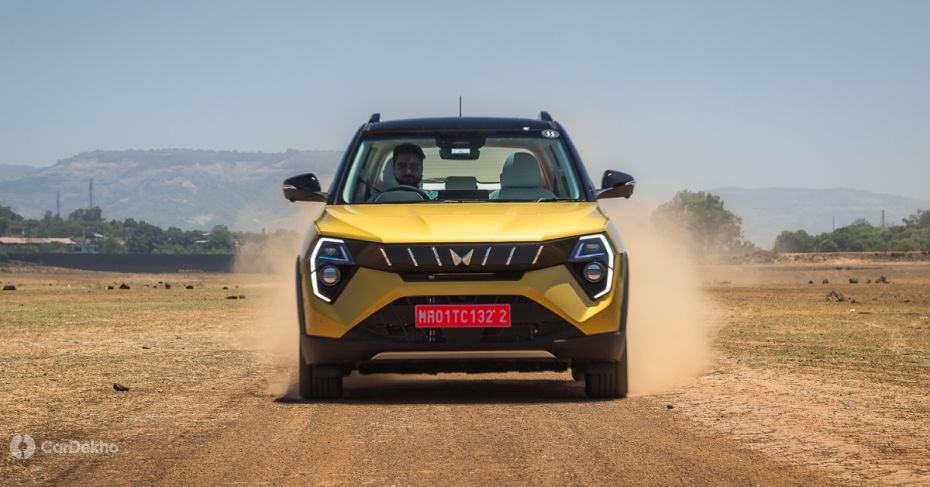 Mahindra XUV 3XO driving