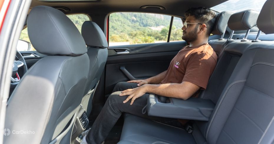 Volkswagen Virtus Rear Seat