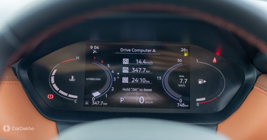 Nissan Magnite Digital Driver's Display Nissan Magnite Digital Driver's Display