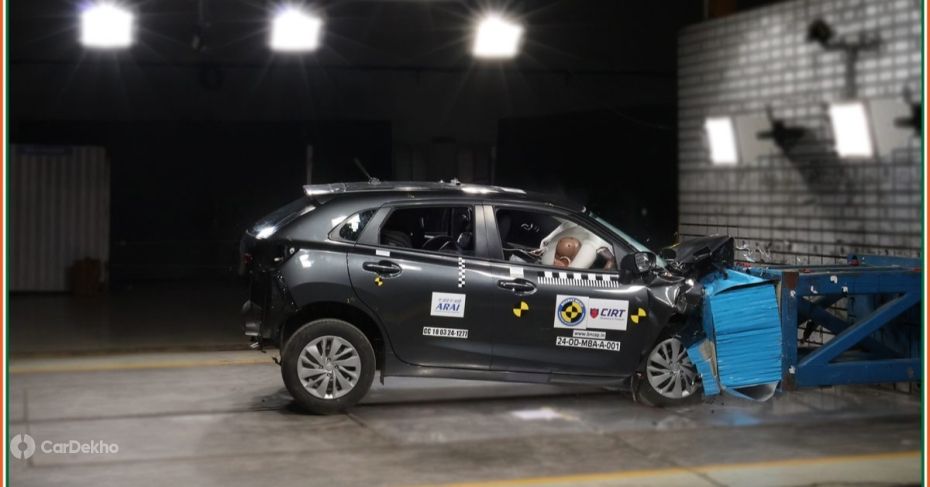 Maruti Baleno Bharat NCAP crash test