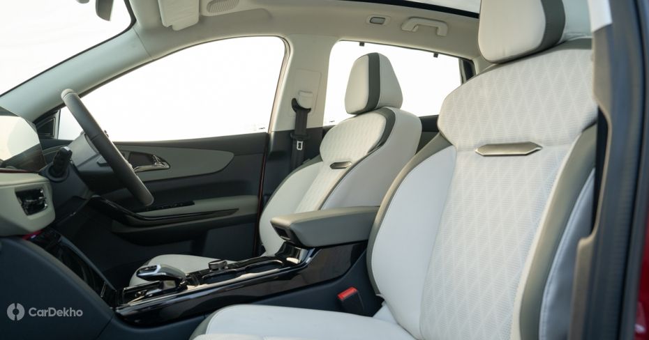 Mahindra XEV 9e Front Seats