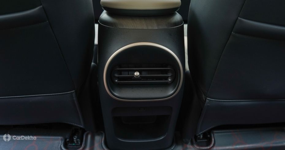 MG Windsor EV rear ac vent MG Windsor EV rear ac vent