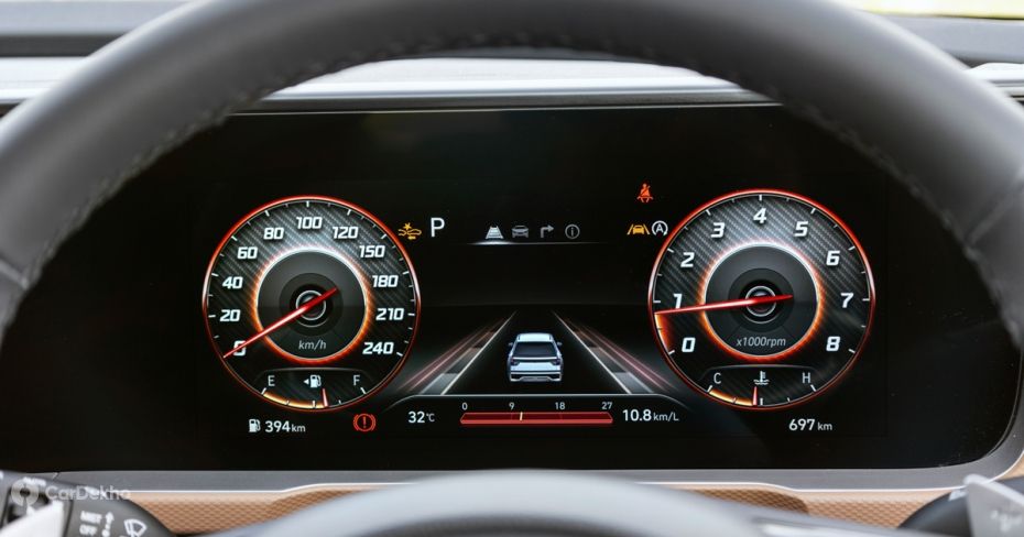Hyundai Alcazar 10.25-inch Digital Driver's Display