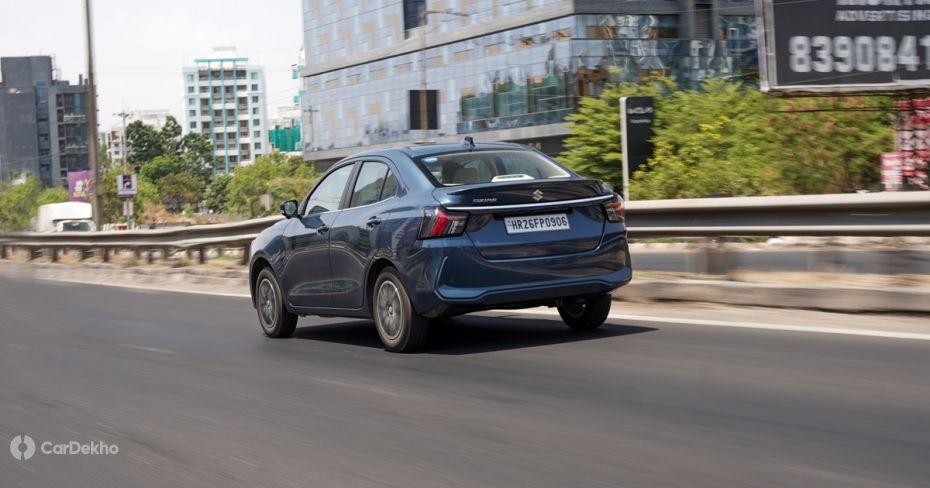 Maruti Dzire driving