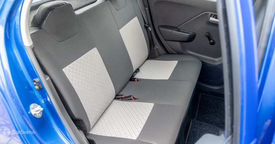 Maruti Alto K10 rear seats Maruti Alto K10 rear seats