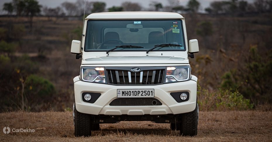 Mahindra Bolero front design