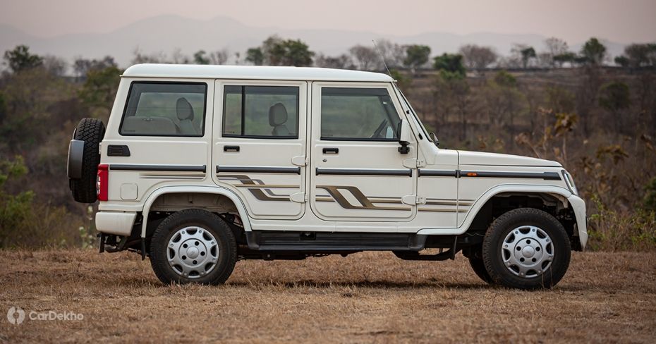 Mahindra Bolero side profile