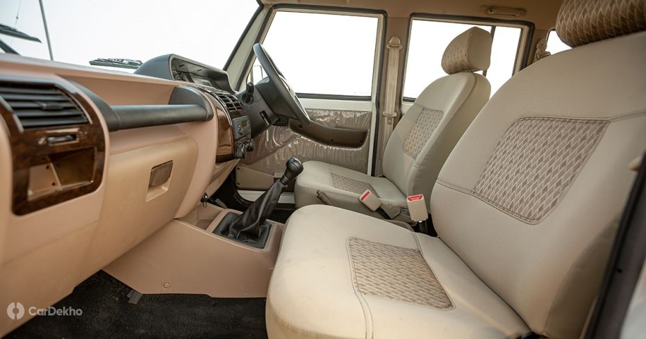 Mahindra Bolero front seats Mahindra Bolero front seats