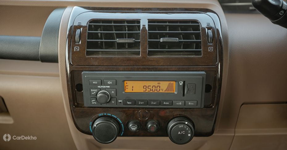 Mahindra Bolero single-DIN audio system Mahindra Bolero single-DIN audio system