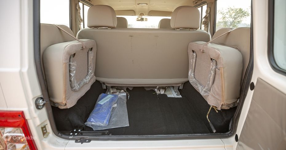Mahindra Bolero boot space